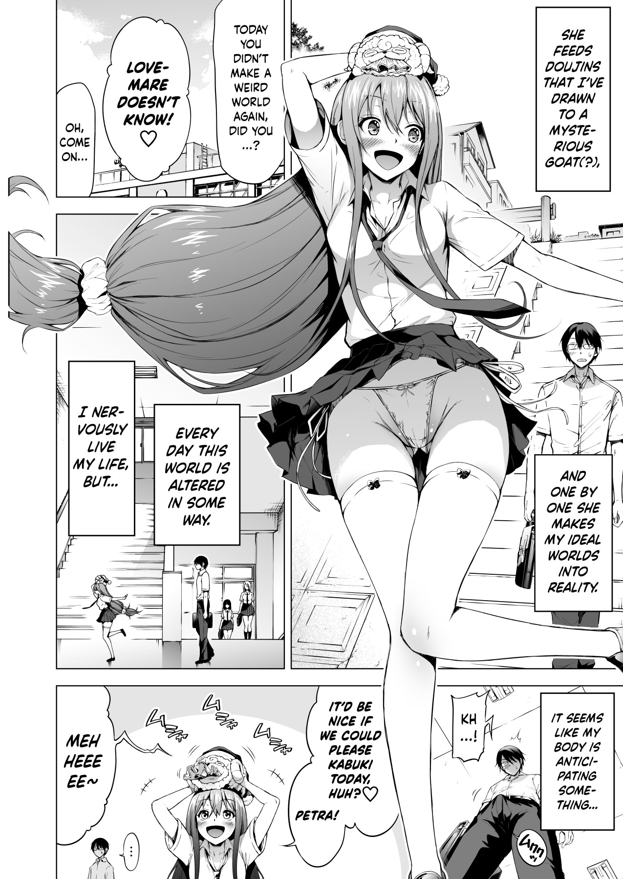 Hentai Manga Comic-Lovemare Sidestory 1 Accidental Creampies!! ~A World of Lucky Sex~ [English] []-Read-3